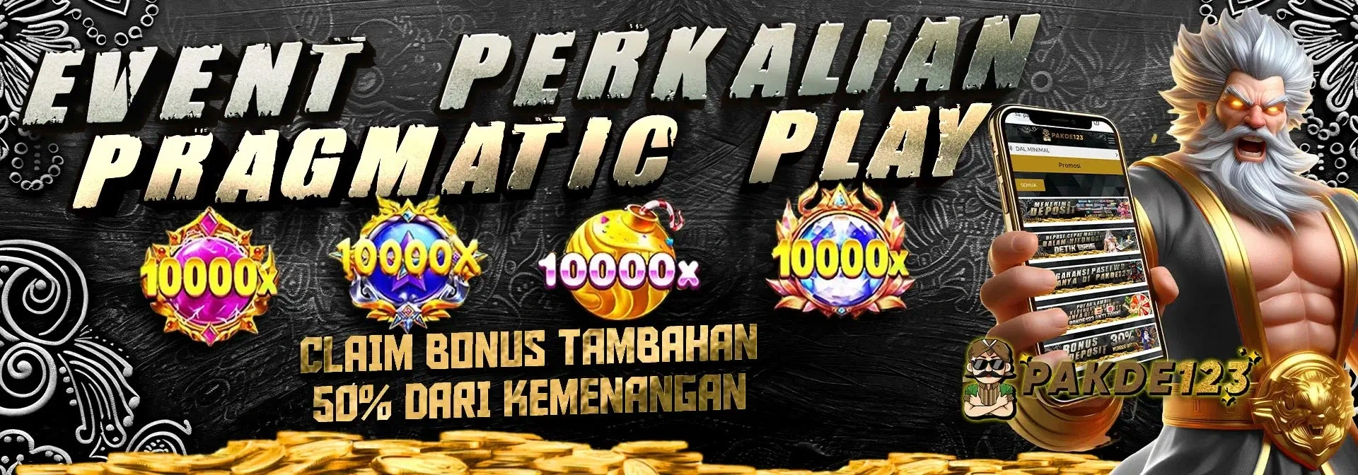 PAKDE123 PRAGMATIC X10.000 
