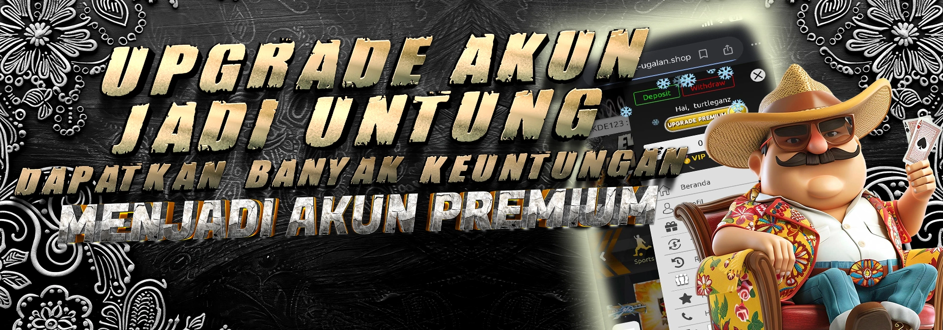 UPGRADE AKUN PREMIUM PAKDE123