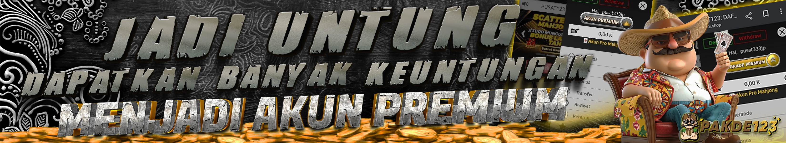 UPGRADE AKUN PREMIUM