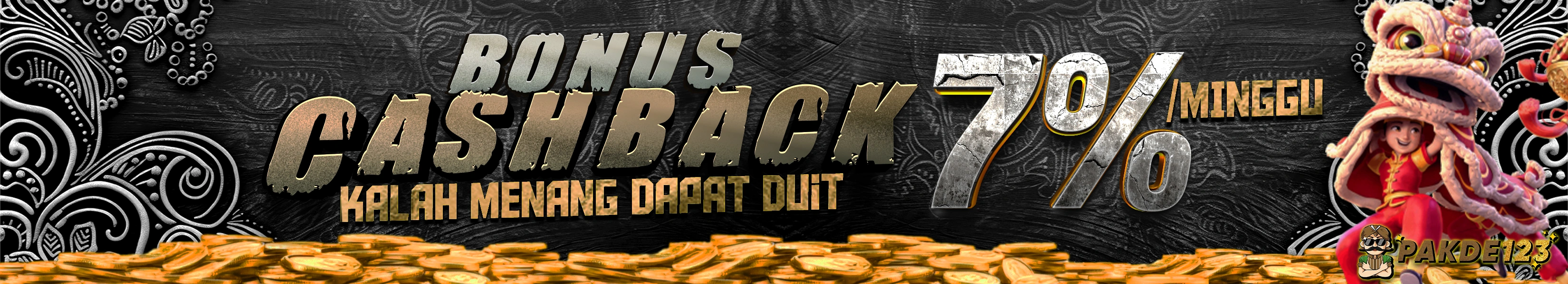 BONUS CASHBACK 7% SPORTBOOK