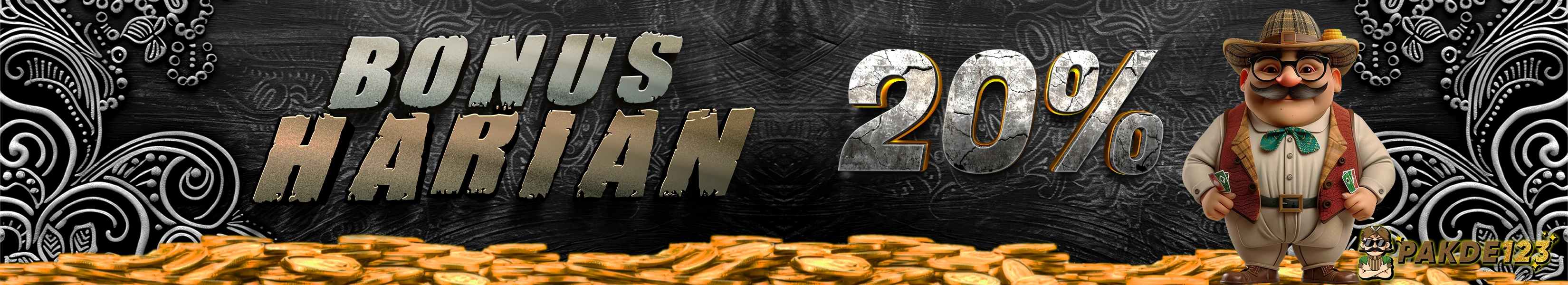 BONUS DEPOSIT HARIAN 20% SAMPAI DENGAN 3JUTA (KHUSUS GAME SLOT)