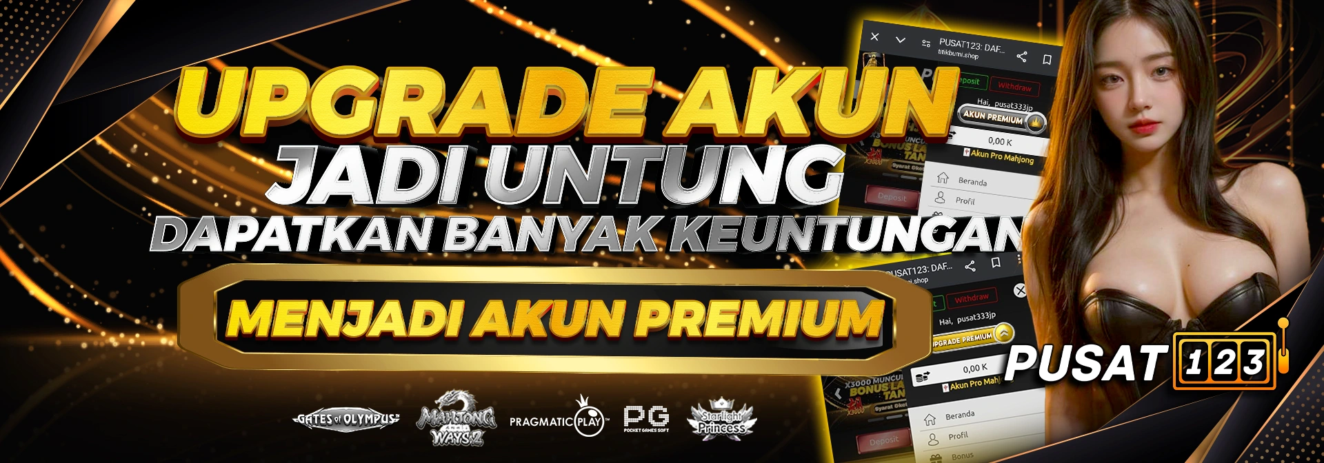 AKUN PREMIUM