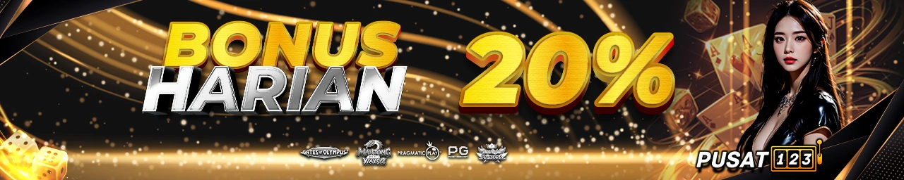 BONUS HARIAN 20%